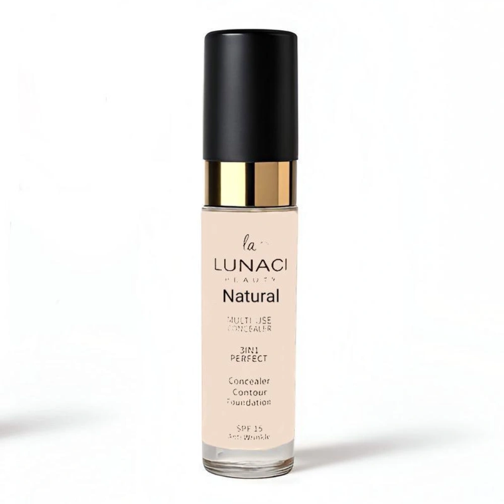 0010255i1h-3 کانسیلر مایع لوناسی رنگ طبیعی SPF15 شماره 02