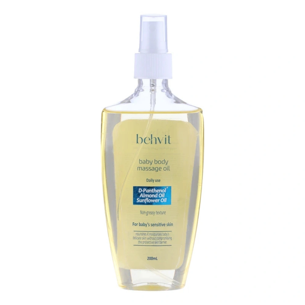 0010295si2 روغن ماساژ بدن کودک به ویت روغن آفتابگردان انواع پوست