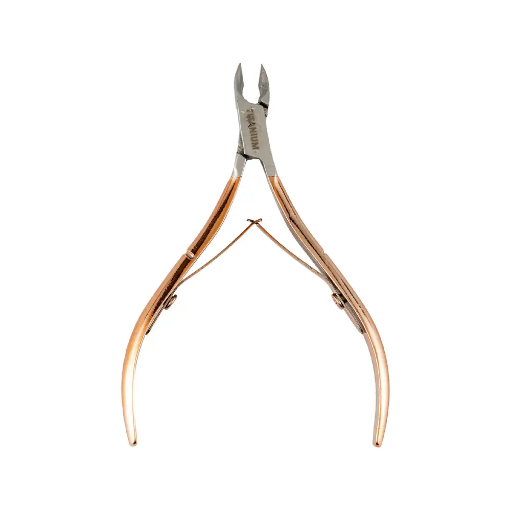 0010337abb نیپر ناخن تیتانیوم رنگ طلایی