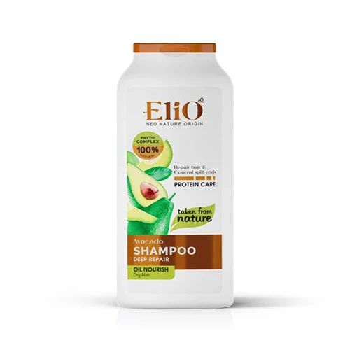 elio avocado deep repair shampoo شامپو ترمیم کننده موهای خشک آووکادو الیو