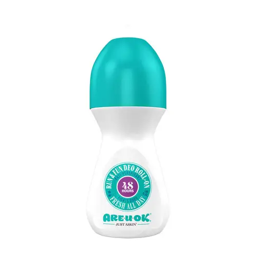 are u ok run n fun rollon for women 50 ml مام رول ضد تعریق آر یو اکی مدل Run and Fun بانوان 50ml