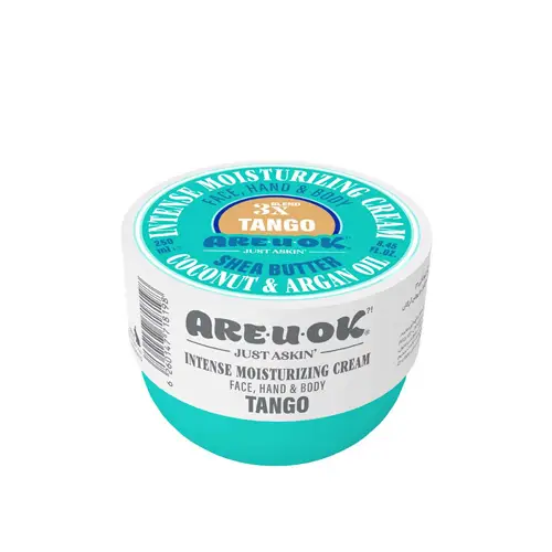 are u ok tango moisturizing cream 250 ml کرم رطوبت رسان قوی آر یو اکی مدلtango کاسه ای 250ml