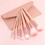 خرید و قیمت ست براش آرایشی مدل T1 مجموعه 7 عددی به همراه کیف