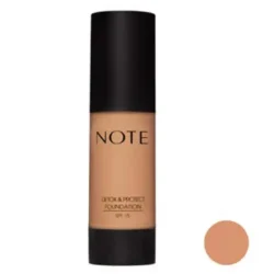 ‫کرم پودر پمپی پروتکت نوت رنگ مرجانی شماره 12