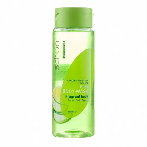 schon-lemon-and-aloe-vera-body-wash-420ml شامپو بدن شون لیمو و آلوئه ورا 420 میلی لیتر