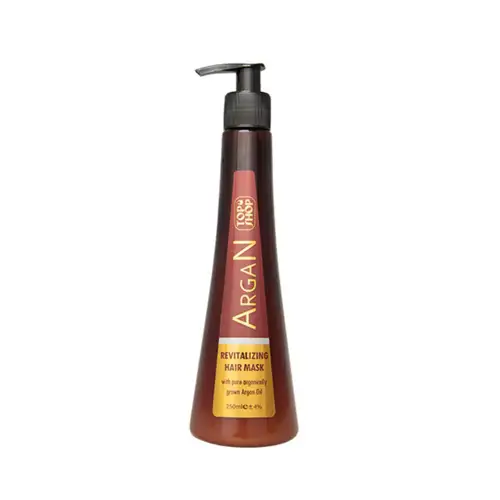 top shop argan oil revitalizing hair mask 250ml ماسک مو داخل حمام آرگان تاپ شاپ حجم 250 میلی لیتر