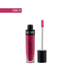 ‫رژ لب مایع بادوام مدل Long Wearing Lipgloss نوت شماره 12
