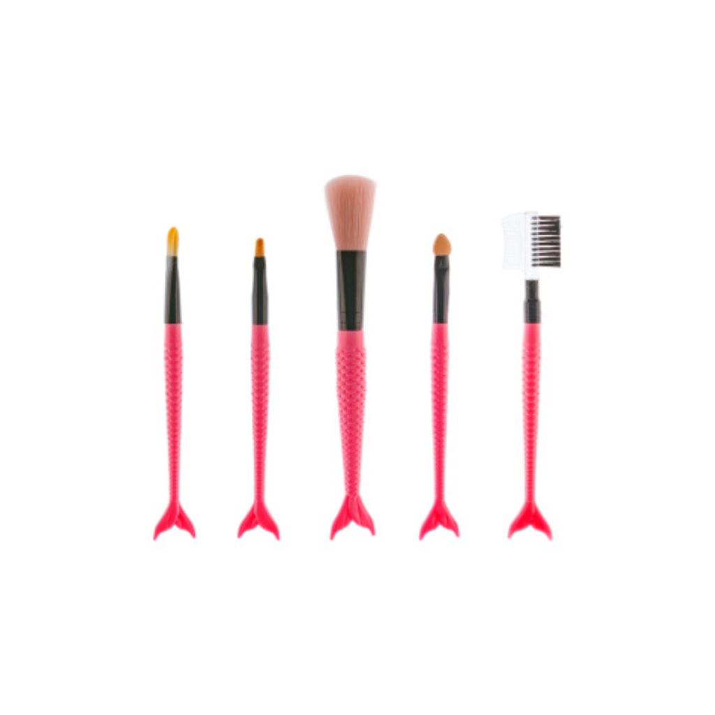 ست براش 5 عددی مدل Bozya رنگ صورتی ست براش 5 عددی مدل Bozya رنگ صورتی