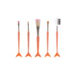 ست براش 5 عددی مدل Bozya رنگ نارنجی