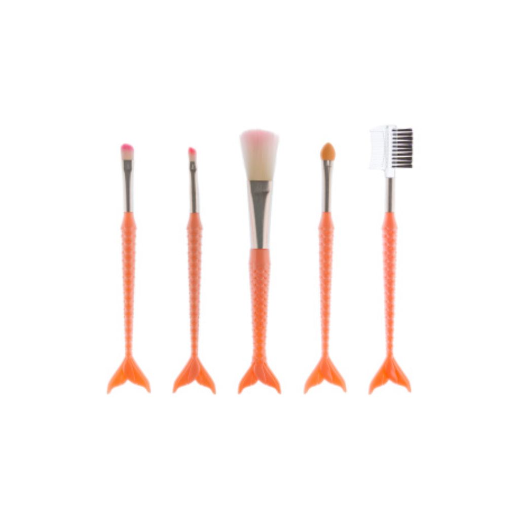 ست براش 5 عددی مدل Bozya رنگ نارنجی ست براش 5 عددی مدل Bozya رنگ نارنجی