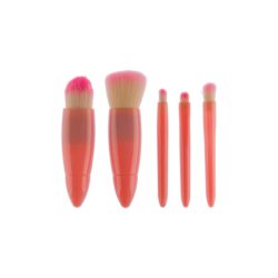 ست براش 5 عددی مدل Fit box آینه دار رنگ صورتی