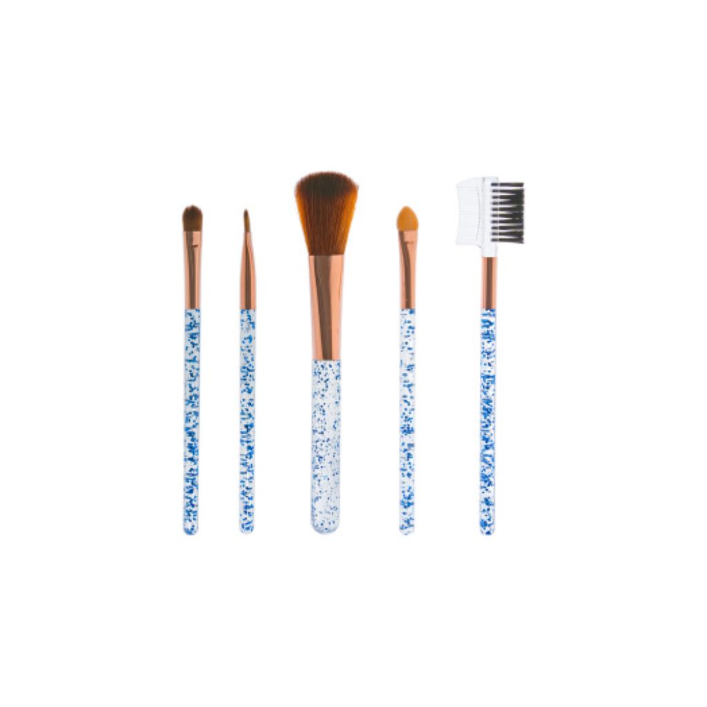 ست براش 5 عددی مدل Miss Yun رنگ آبی ست براش 5 عددی مدل Miss Yun رنگ آبی