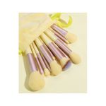 ست براش آرایشی مدل02 F2 مجموعه 13 عددی رنگ زرد