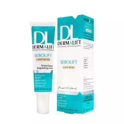 کرم متعادل کننده چربی پوست و ضد جوش رنگی درمالیفت مدل سبولیفت بژ روشن