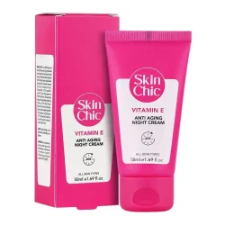 کرم ضد چروک شب صورت اسکین شیک ویتامین E