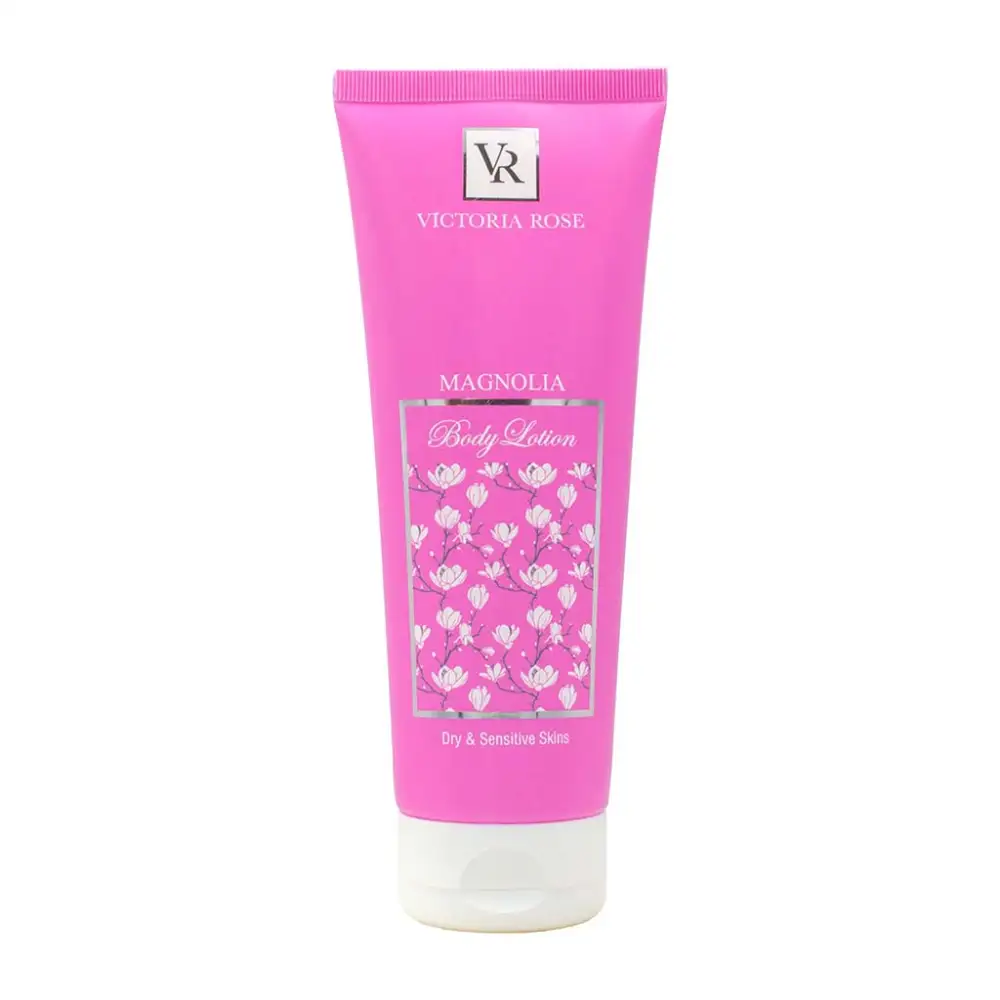 0010295qmt لوسیون بدن پوست خشک و نرمال ویکتوریا رز magnolia