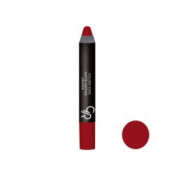 رژ لب مدادی گلدن رز مدل Matte شماره 23 عنابی