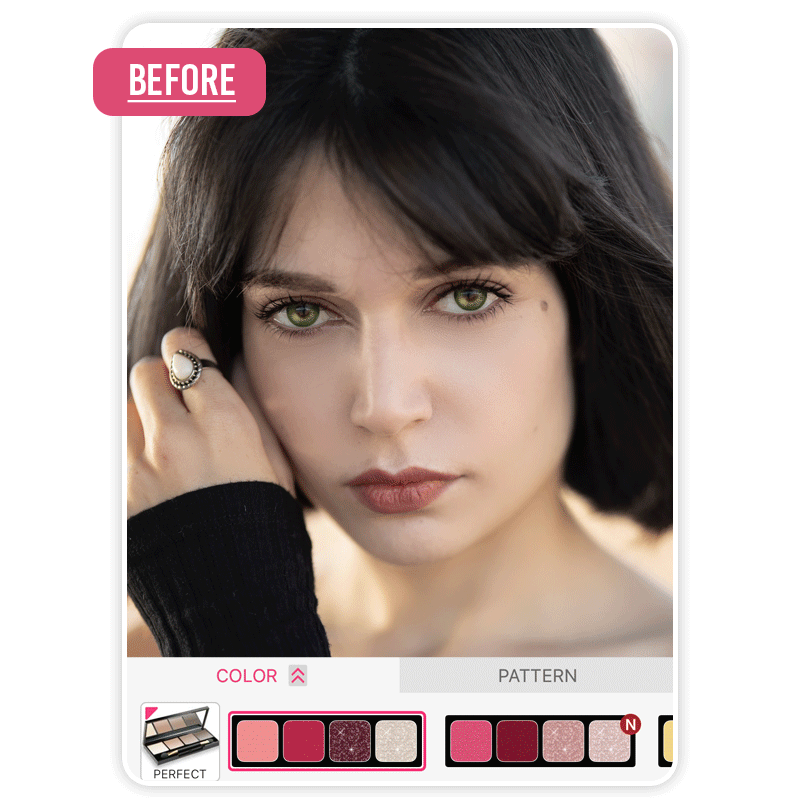 عکس مربوط به گریمو با کیفیت بدون بکگراند گریمو تست سایه چشم آنلاین با هوش مصنوعی