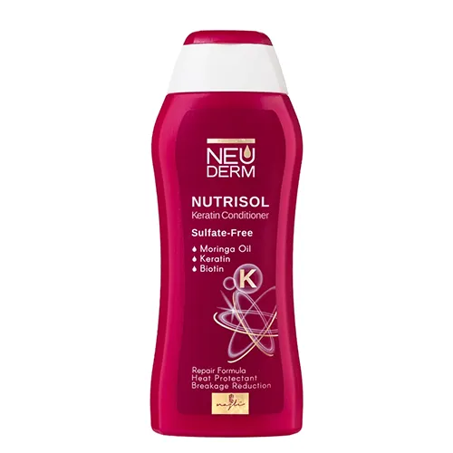 Neuderm nutrisol keratin conditioner نرم کننده موی سر کراتینه نئودرم 300ml