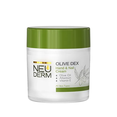 Neuderm olive dex hand and nail cream کرم کاسه ای دست و ناخن نئودرم Olive Dex حجم 150ml