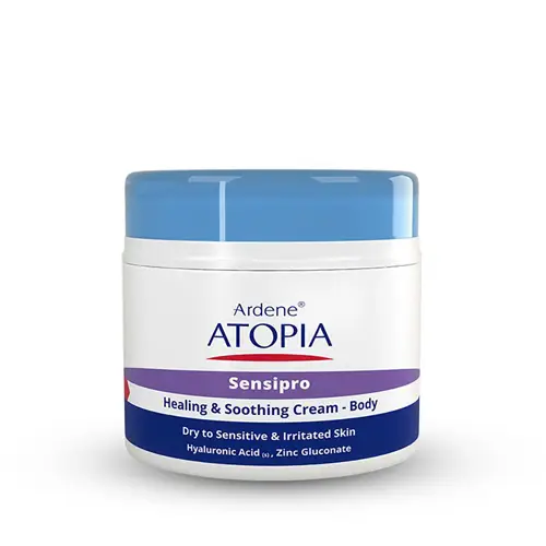 ardene atopia healing and soothing body cream کرم مرطوب کننده و التیام بخش بدن آردن آتوپیا Sensipro