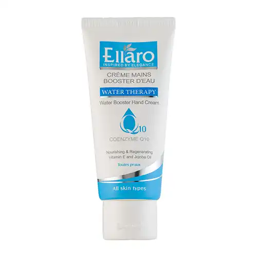 ellaro-q10-water-booster-hand-cream-75ml کرم دست آبرسان و تقویت کننده Q10 الارو 75ml