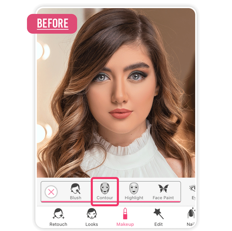 عکس مربوط به گریمو با کیفیت بدون بکگراند تست کانتورینگ و هایلایتر و کانسلر آنلاین گریمو