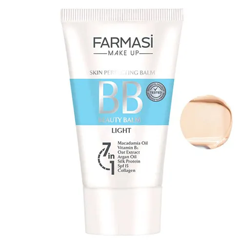 farmasi-bb-cream-light-01 کرم BB فارماسی SPF15 کد 01 روشن