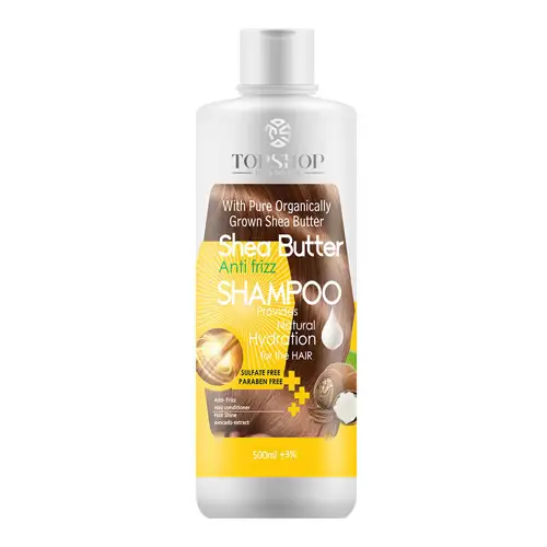 topshop fortifying sheabutter hair shampoo شامپو ضد وز شی باتر تاپ شاپ 500ml