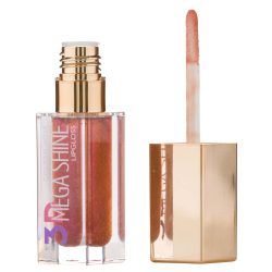 رژلب مایع 3D Mega Shine گلدن رز شماره 120