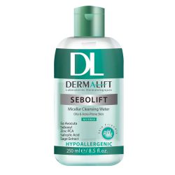 محلول میسلار واتر پوست چرب و جوشدار سبولیفت 250ml درمالیفت