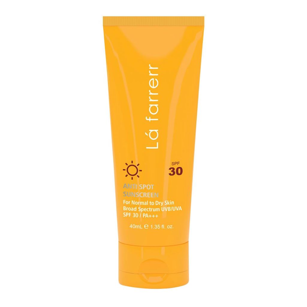 کرم ضد آفتاب و ضد لک بی رنگ لافارر مخصوص پوست های خشک و معمولی spf30 کرم ضد آفتاب و ضد لک بی رنگ لافارر پوست های خشک و معمولی spf30