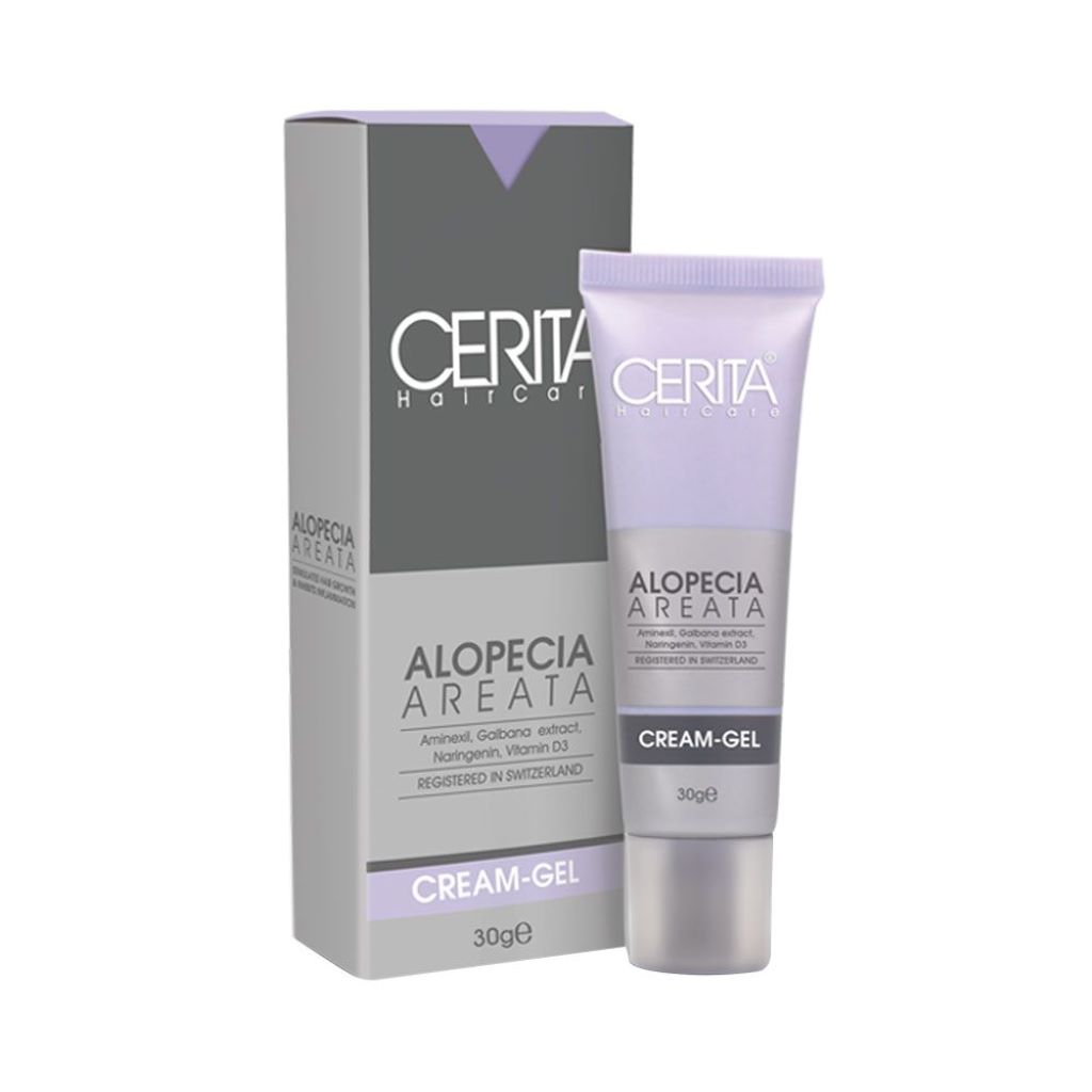 کرم ژل موهای دارای ریزش سکه ای آلوپسی سریتا کرم ژل موهای دارای ریزش سکه ای آلوپسی سریتا