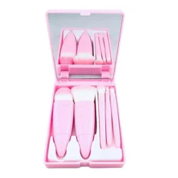 ست براش bh cosmetics جعبه ای 5 عددی رنگ صورتی