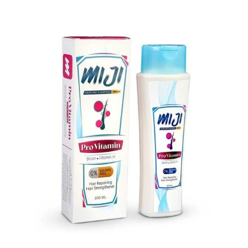 Miji Pro Vitaminl Sulfate Free Shampoo 300 ml شامپو فری سولفات پرو ویتامین میجی 300ml