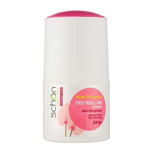 Schon-Pink-Deo-Roll-On مام رول دئودورانت زنانه پرنسس صورتی شون 50ml