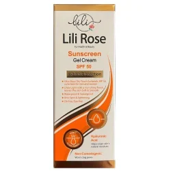 ژل کرم ضد آفتاب SPF50 لی لی رز