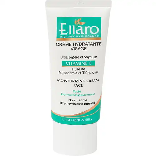 ellaro-moistrurizing-cream-vitamin-e کرم مرطوب کننده ویتامین E الارو