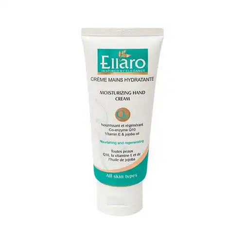 ellaro q10 nourishing and regenerating hand cream 75ml کرم مرطوب کننده دست کو آنزیم 10 الارو 75ml