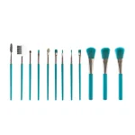 خرید ست براش 12 عددی مدل Huda Fashion رنگ آبی