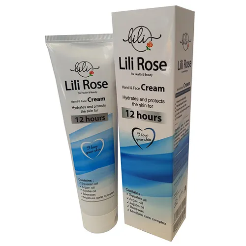 li li rose pump moisturizing cream 100ml کرم مرطوب کننده تیوبی لی لی رز 100ml