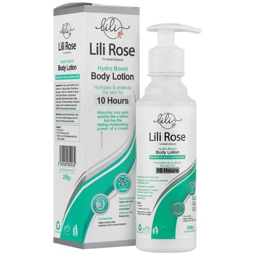 lili rose body lotion 250g لوسیون بدن لی لی رز 250g