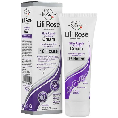 lili-rose-skin-repair-and-protective-cream-75g کرم ترمیم کننده پوست لی لی رز 75g