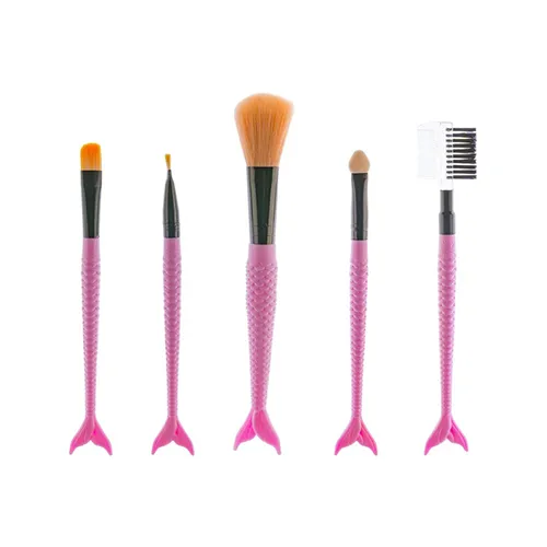 makeup purple brush bzoya 5pcs ست براش 5 عددی bozya رنگ یاسی