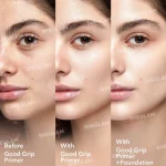 تست پرایمر گریپ شیگلم Blueberry AHA روی صورت