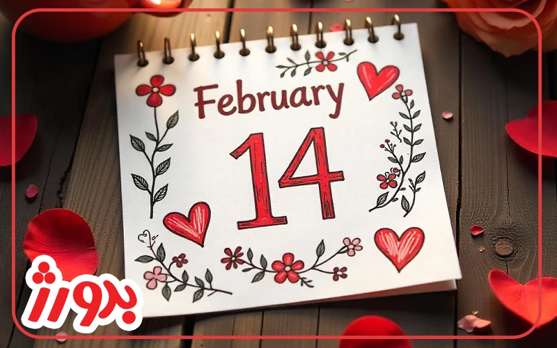 14 فوریه ولنتاین است