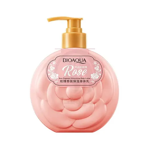 BIOAQUA Rose Moisturizing Body Lotion لوسیون بدن مرطوب کننده گل رز بیوآکوا