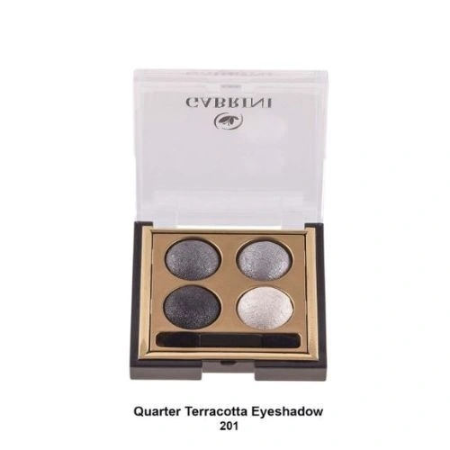 gabrini-terracotta-quarted-eyeshadow-201 پالت سایه چشم گابرینی مدل Wet & Dry شماره 201