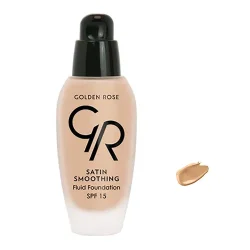 کرم پودر ساتین گلدن رز SPF15 بژ طبیعی کد 34