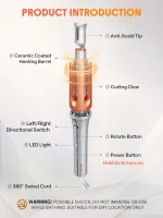 قابلیت های فرکننده مو شیگلم
